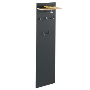 Fogas panel, grafit/tölgyfa artisan, RIOMA NEW TYP 19